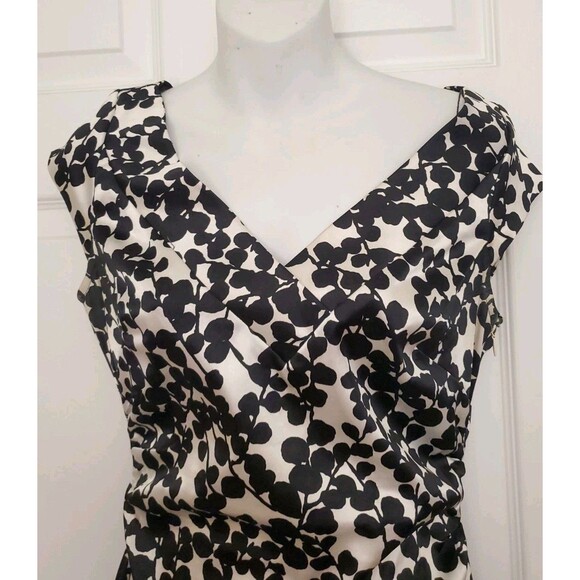 LONDON STYLE NIGHTS Romantic Floral Datenight Sheath Dress Womens Sz 6 - Picture 2 of 9